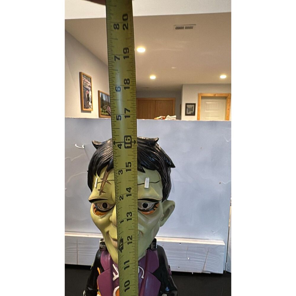 Frankenstein 16" Figurine Retro Halloween Decor - Picture 5 of 8